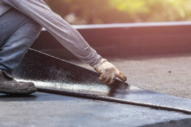 Professional Waterproofing technician working in McComb, OH